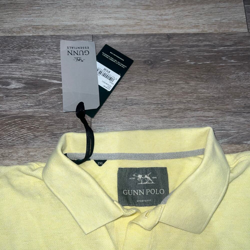 Rodd & Gunn Light Yellow golf Polo Shirt XXL - Picture 3 of 4
